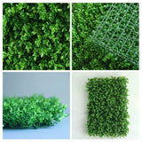 Boxwood Hedge Garden Wall Backdrop Mat 4 Artificial Panels 11 Sq ft Baby Green
