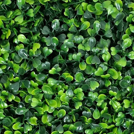 Boxwood Hedge Garden Wall Backdrop Mat 4 Artificial Panels 11 Sq ft Dark Green