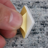 100 Pcs 3M Back-Glue Self Adhesive White Strong Cable Zip Tie Mounts