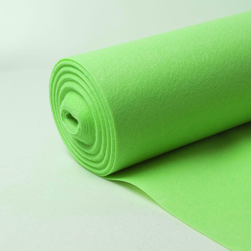 Wedding Aisle Runner Non-Woven Carpet 3ftx50ft Fruit Green