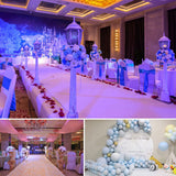 Wedding Aisle Runner Non-Woven Carpet 3ftx50ft Dark Purple