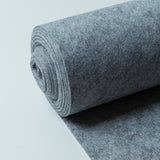 Wedding Aisle Runner Non-Woven Carpet 3ftx50ft Smoky Gray