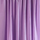 Chiffon Ceiling Drapery With Rod Pocket 5ftx32ft Light Purple