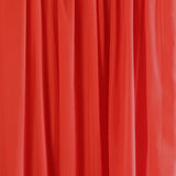 Chiffon Ceiling Drapery With Rod Pocket 5ftx32ft Red
