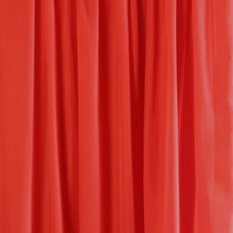 Chiffon Ceiling Drapery With Rod Pocket 5ftx32ft Red