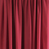 Chiffon Ceiling Drapery With Rod Pocket 5ftx13ft Burgundy
