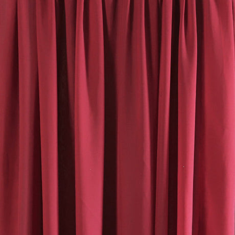 Chiffon Ceiling Drapery With Rod Pocket 5ftx32ft Burgundy