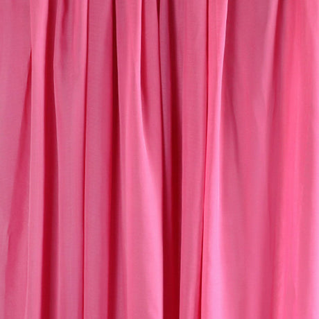 Chiffon Ceiling Drapery With Rod Pocket 5ftx32ft Rose Red