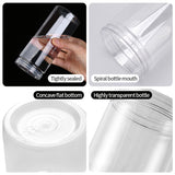 6 Pack 49oz Clear Plastic Jars Wide-mouth Storage Containers 4"x8"