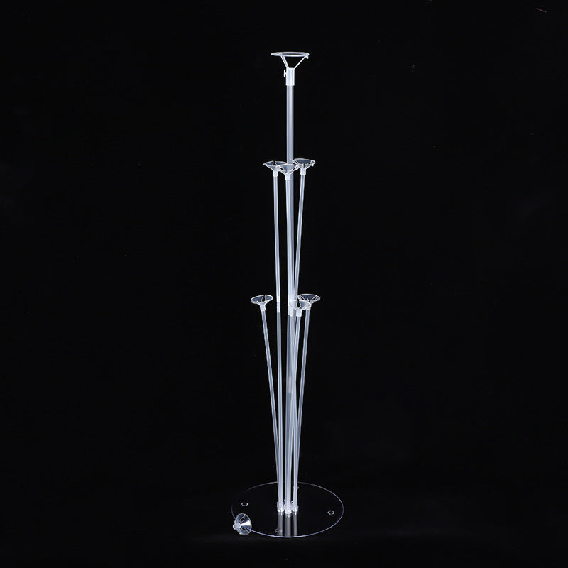 2 Pc Clear Table Top Balloon Stand Stick Kit - 27"