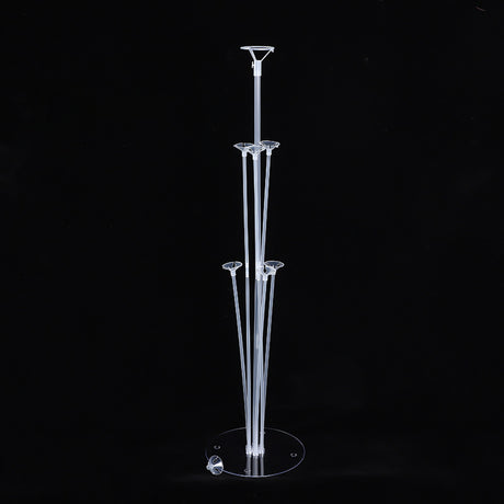 2 Pc Clear Table Top Balloon Stand Stick Kit - 27"