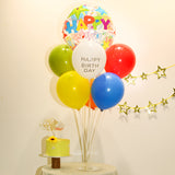 2 Pc Clear Table Top Balloon Stand Stick Kit - 27"