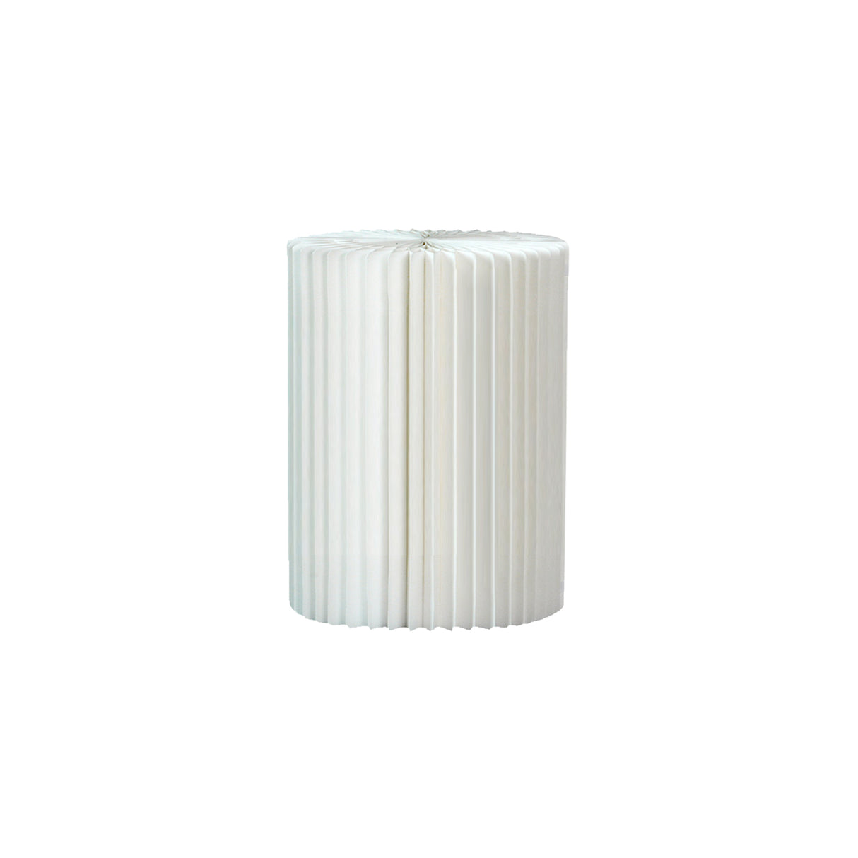 White Foldable Roman Paper Pillars for Parties 16”