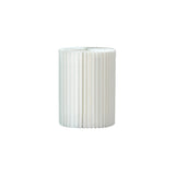 White Foldable Roman Paper Pillars for Parties 16”