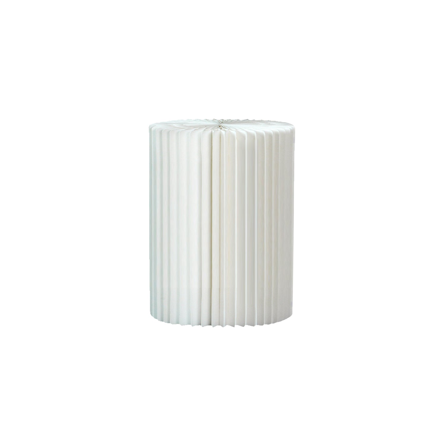 White Foldable Roman Paper Pillars for Parties 16”