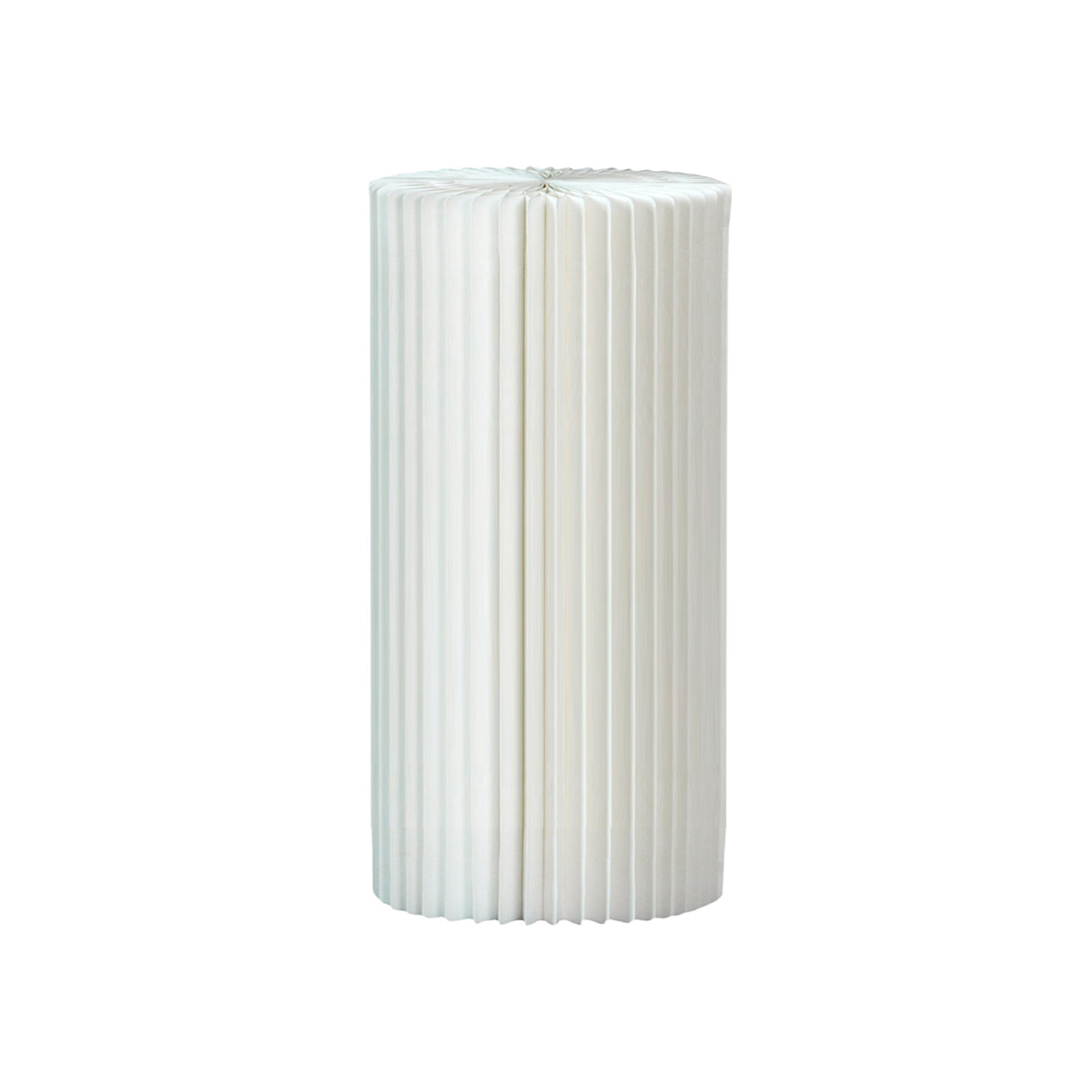 White Foldable Roman Paper Pillars for Parties 24”