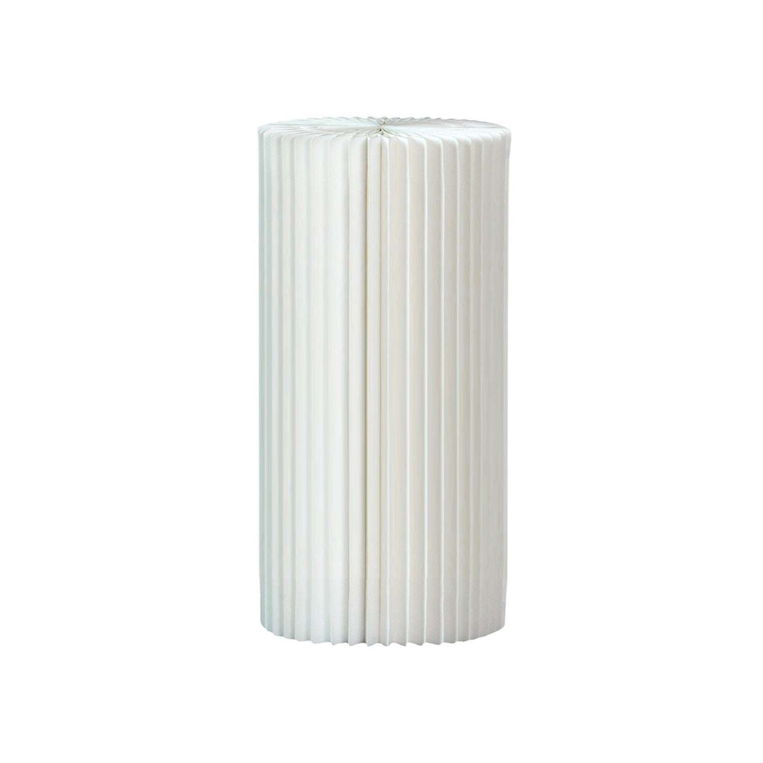 White Foldable Roman Paper Pillars for Parties 24”