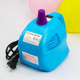 500W Mini Single Hole Electric Balloon Pump Purple