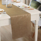 Linen Table Runner 12"x108" Camel