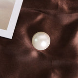 120 Pc Faux Pearl Craft Beads 20mm Ivory with Holes