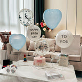 2 Sets Latex Balloon Column Stand Kit Maca Blue