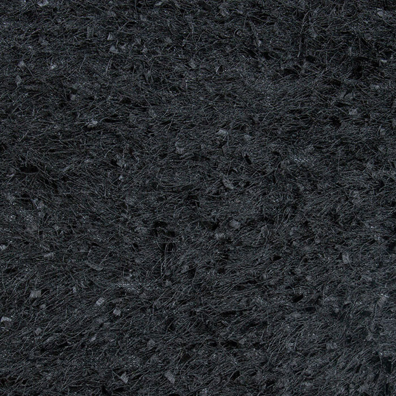 Fringe Shag Polyester Backdrop Drape Curtain 5ftx10ft Black