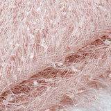 Fringe Shag Polyester Backdrop Drape Curtain 5ftx10ft Pink