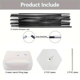 Heavy Duty DIY Balloon Arch Stand Kit 10Ft