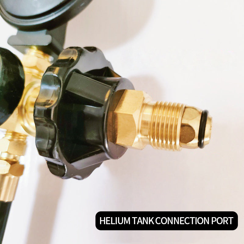 Helium Tank Regulator Latex Balloon Filler Valve, CGA-580 Tank