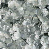 4 Pc Hydrangea Flower Wall Mat Backdrop 11 Sq ft Silver