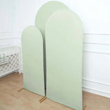Light Green Polyester Wedding Arch Cover