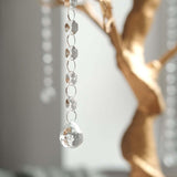 Manzanita Tree Centerpiece 34" Gold with 8 Acrylic Bead Chains