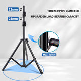 Metal Adjustable Pipe and Drape Photography Backdrop Stand Kit 8ftX10ft