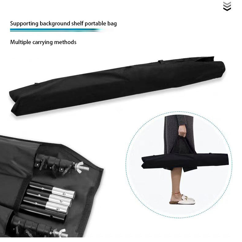 Metal Adjustable Pipe and Drape Photography Backdrop Stand Kit 8ftX10ft