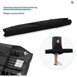 Metal Adjustable Pipe and Drape Photography Backdrop Stand Kit 8ftX10ft
