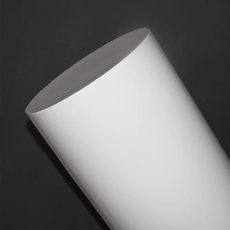 Set of 5 White Metal Cylinder Pillar Prop Stands - 20",22",24",30",35"