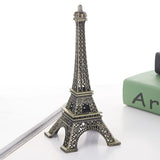 Metal Eiffel Tower Table Centerpiece 10" Bronze