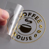 Metallic Glossy Adhesive Vinyl Roll 12"x16ft Gold