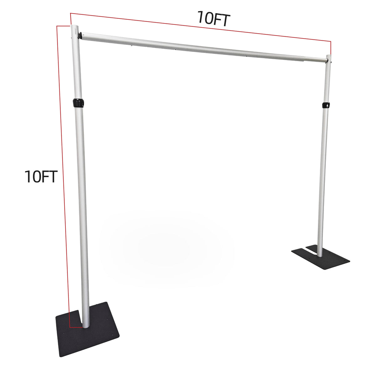 Pipe and Drape Backdrop Stand Kit 10x10FT