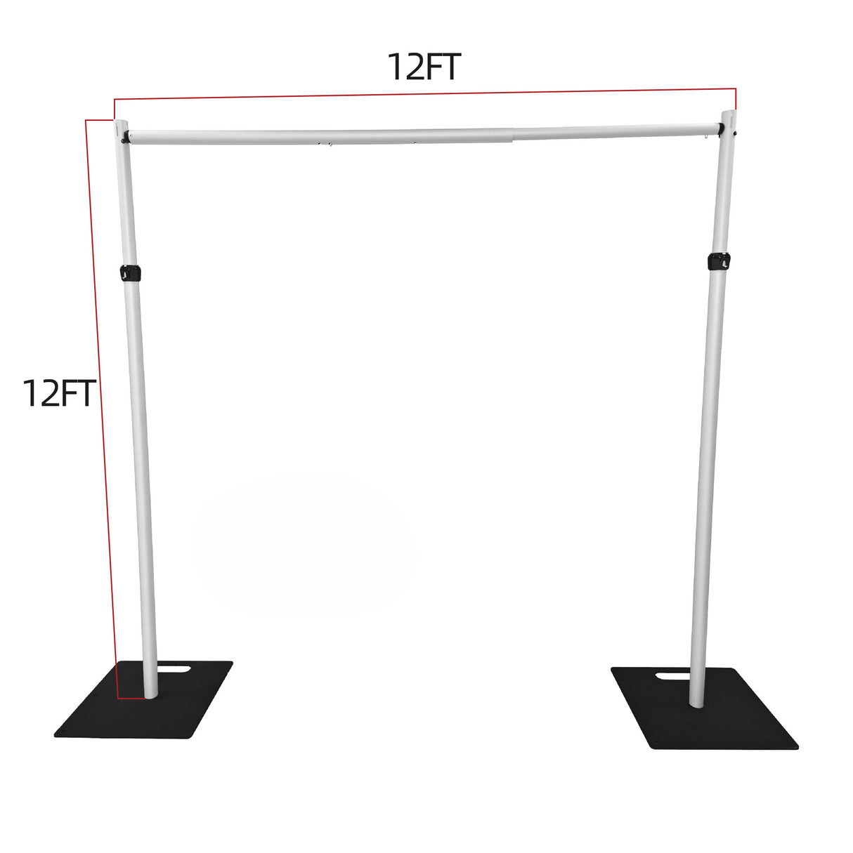 Pipe and Drape Backdrop Stand Kit 12x12FT