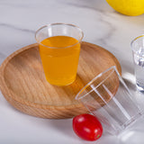 25 Pcs Plastic Tumbler Cups 10oz Clear