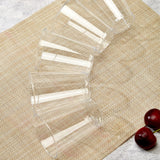 25 Pcs Plastic Tumbler Cups 10oz Clear