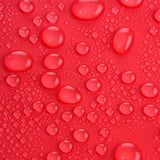 5 Pcs Plastic Table Covers 84" Red Round