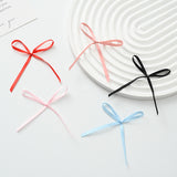 DIY Ribbon Bow Balloons Set 12" Black Pink