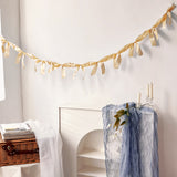 Ribbon Bow Garland Banner Set Champagne