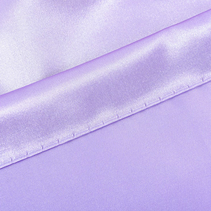 Satin Backdrop Drape Curtain - 9ftx10ft Light Pink