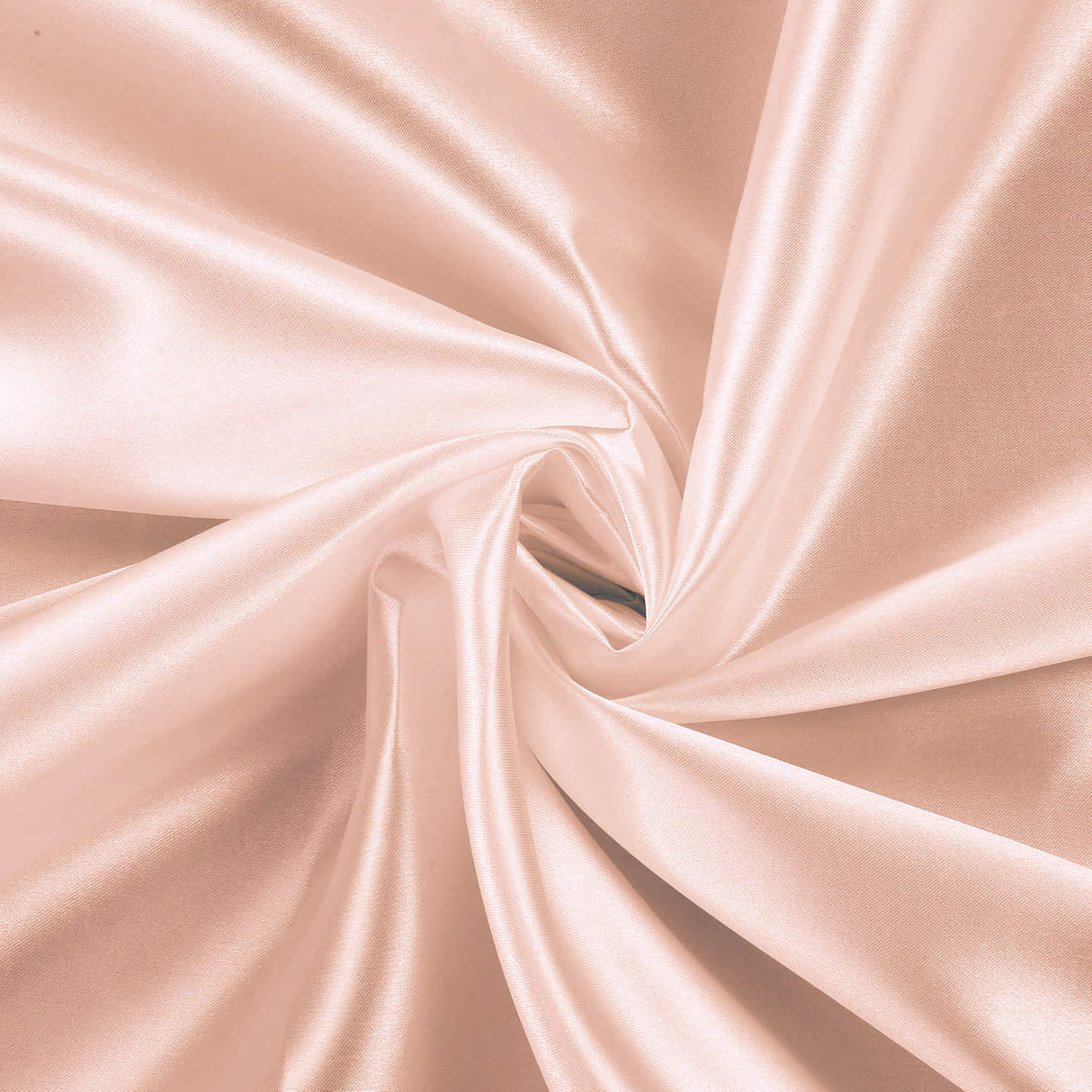 Satin Backdrop Drape Curtain - 9ftx10ft Apricot