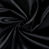 Satin Backdrop Drape Curtain - 9ftx10ft Black