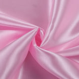 Satin Backdrop Drape Curtain - 9ftx10ft Light Pink