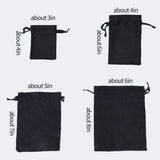 12 Pc Satin Drawstring Wedding Party Favor Bags Navy Blue